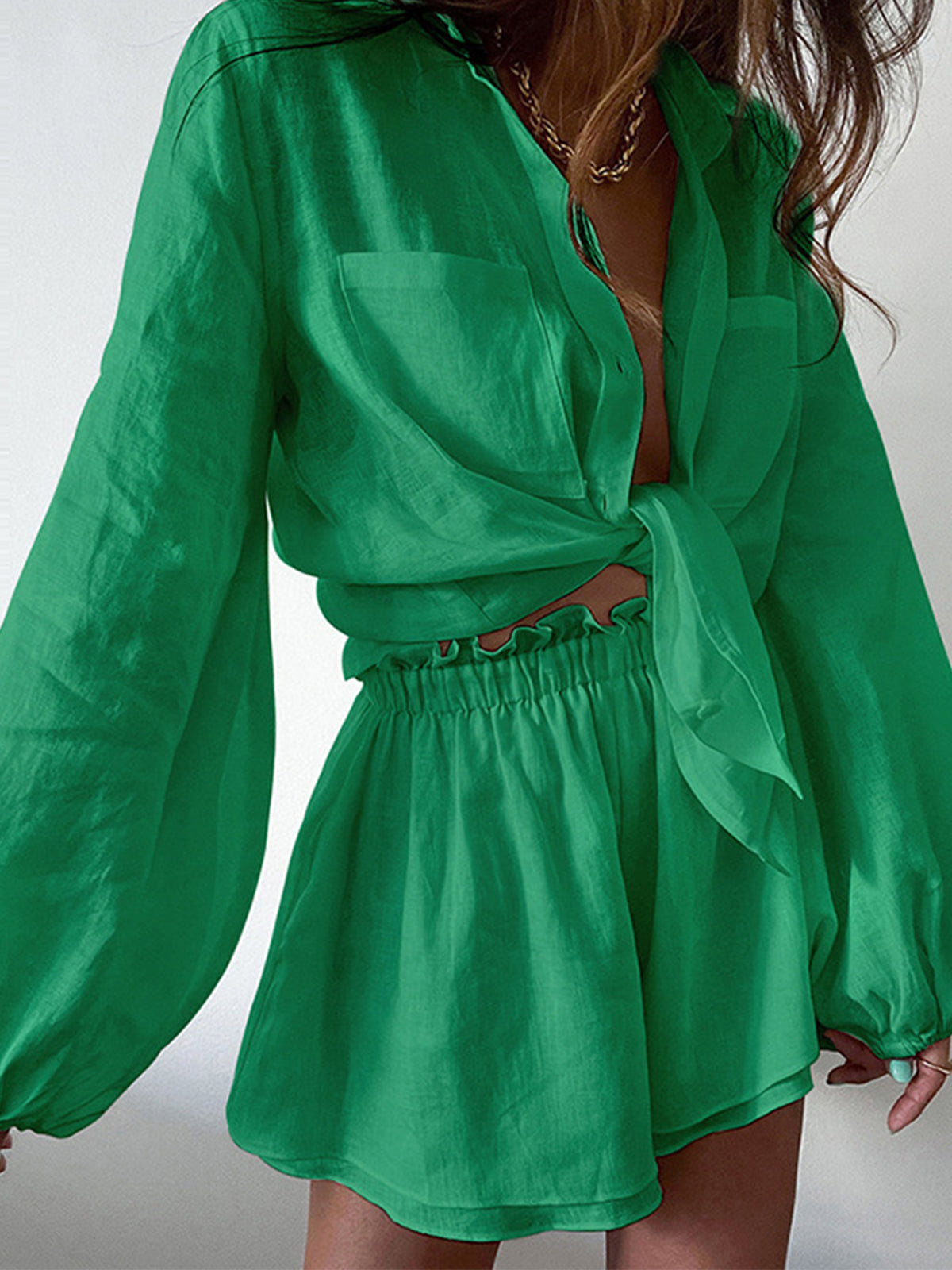 Shorts Sets Women – Two Piece Double Lined Short Set | Women's Shorts Sets
