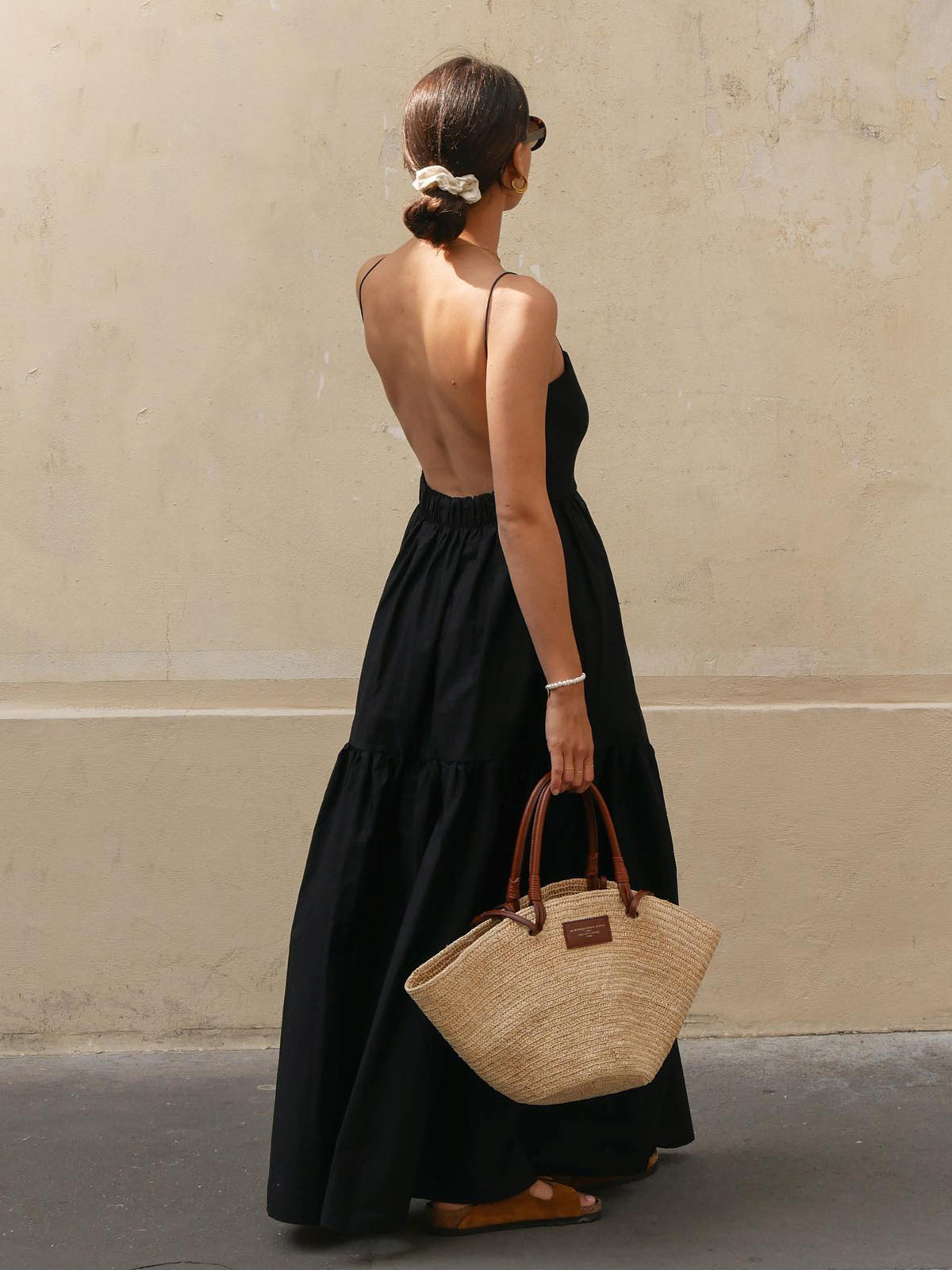 Maxi Dress Women – Solid Backless Long Dress | Summer Dresses for Women