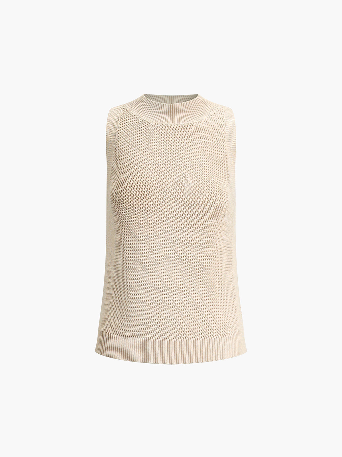 Tank Tops for Women – Knit Hollow Solid Crochet Top