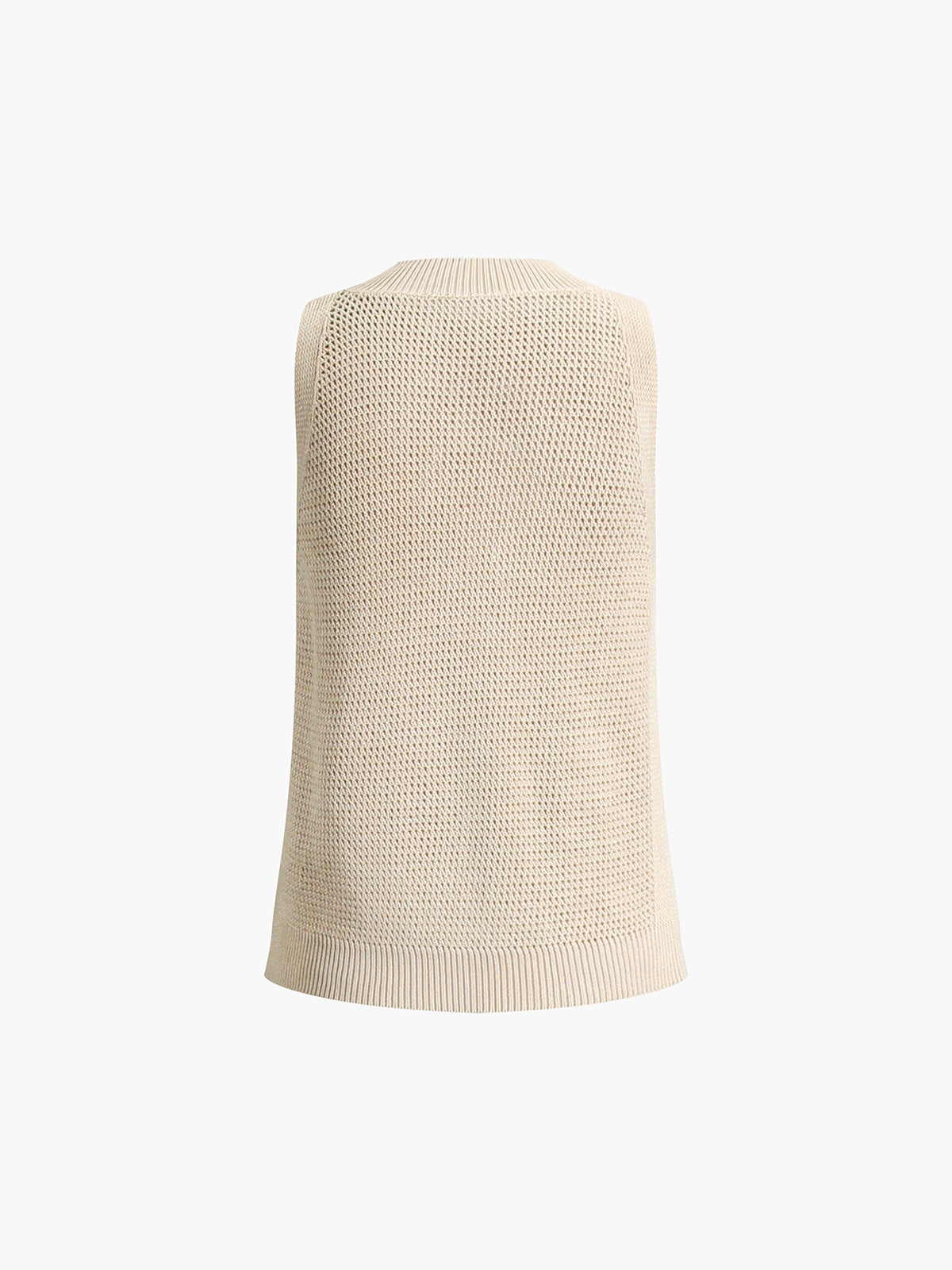Tank Tops for Women – Knit Hollow Solid Crochet Top
