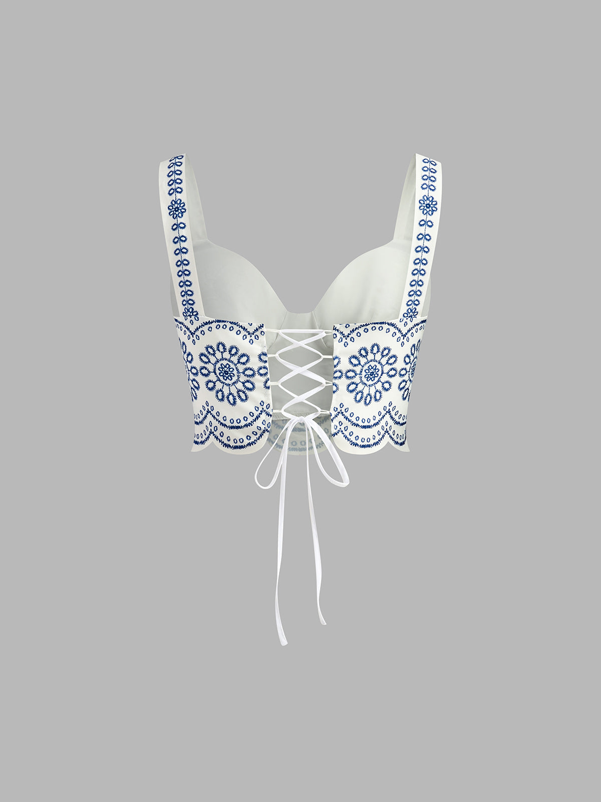Two Piece Skirt Set – Printed Sleeveless Tie Back Top & Skirt | Matching Set