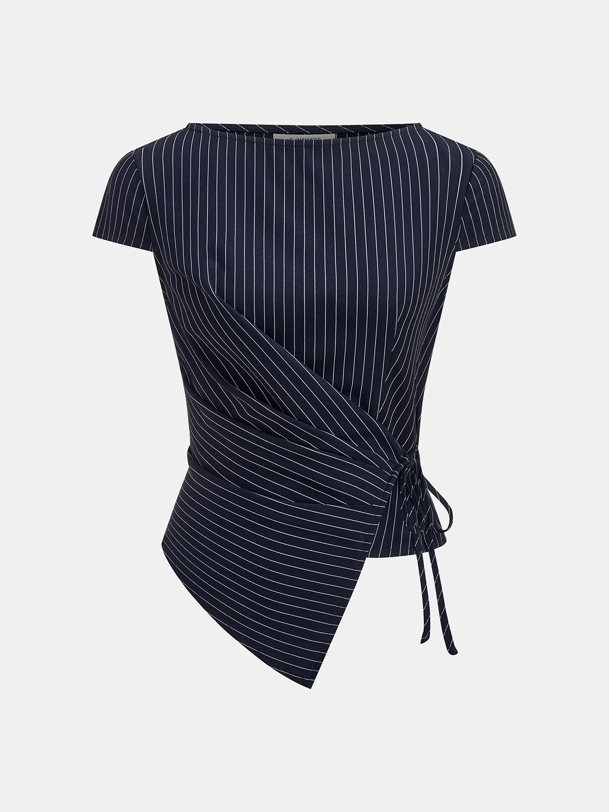 Two Piece Sets Women – Pinstripe Wrap Top & Wide Leg Pants | Matching Set
