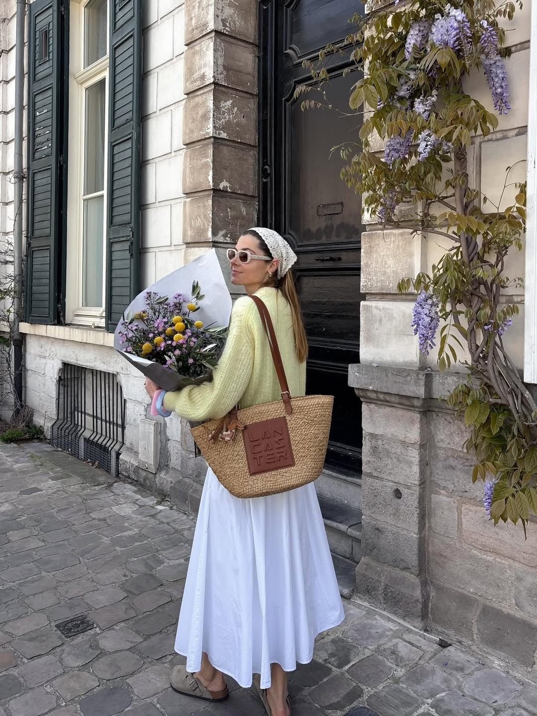 Maxi Skirt – Linen Cotton Pleated Long Skirt | Women's Skirt