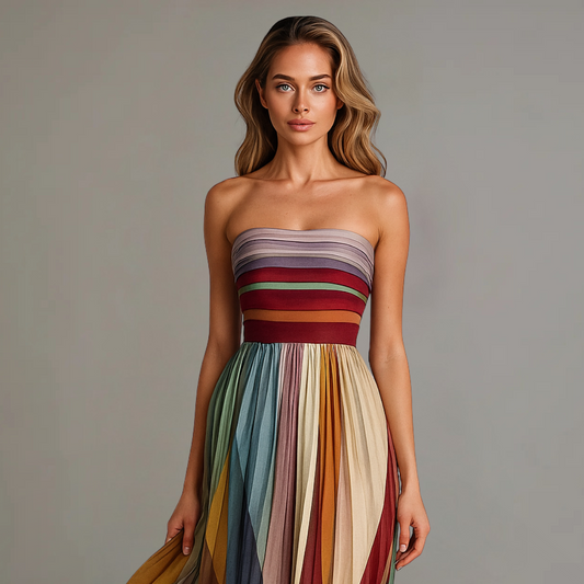 Strapless Maxi Dress for Women