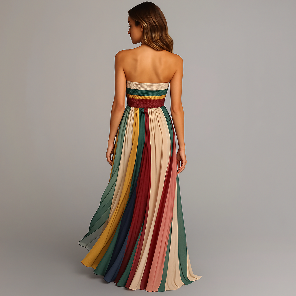 Strapless Maxi Dress for Women