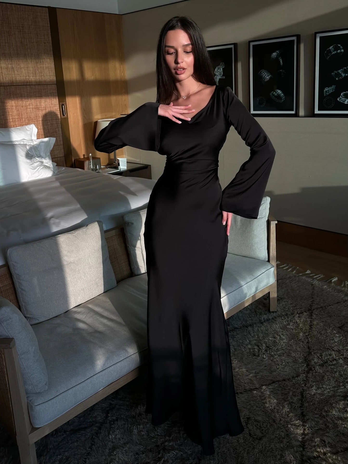 Long Sleeve Maxi Dress | Maxi Dresses for Women - Long Dresses