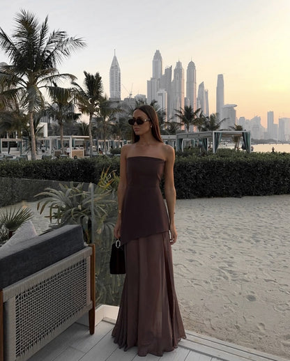 Strapless Maxi Dress | Formal Dresses - Long Dresses for Women